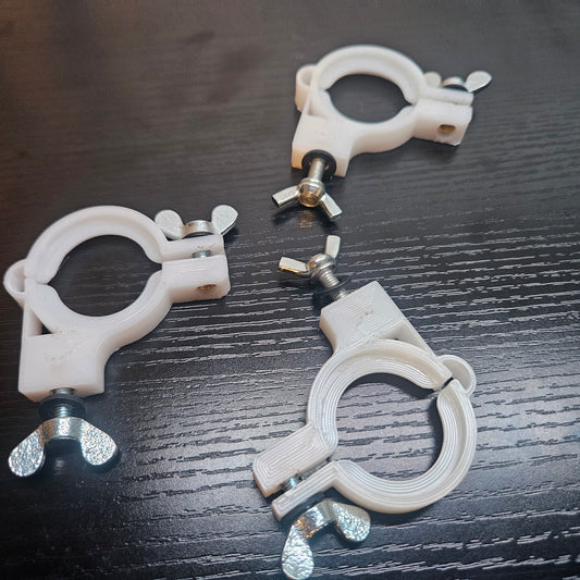 Pack of ten 1 inch wireharness clamps.